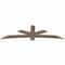Ekena Millwork Alberta Smooth Timber Gable Bracket, Douglas Fir, 84"W x 24"H x 1 1/2"D x 5 1/2"F, 7/12 Pitch GBW084X24X0206ALB00SDF - alternate 3